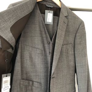 NWT John Varvatos Hampton Three-Piece Suit